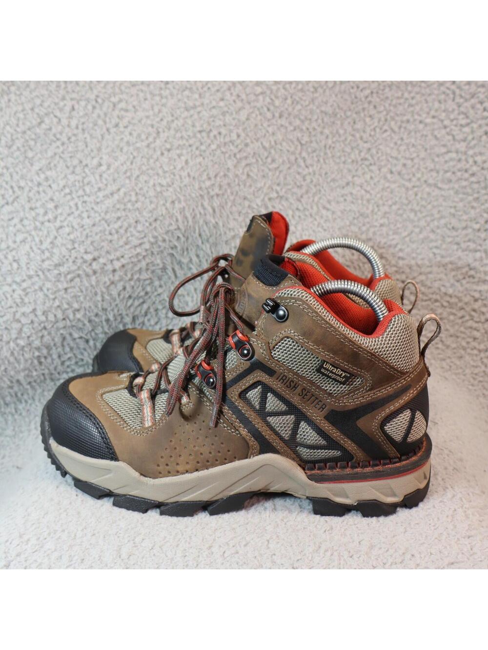Red Wing Irish Setter Crosby Work Boots Women Sz 8.5 Steel - Picture 6 of 12